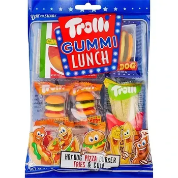 Желейки Trolli A Gummi Lunch Ланч (Бургери-Кола-Піца) 77 г