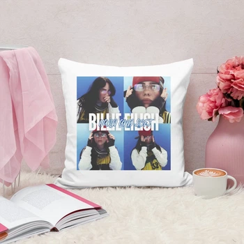 Подушка плюшева Billie Eilish Біллі Айліш 35х35 см (БА00223)