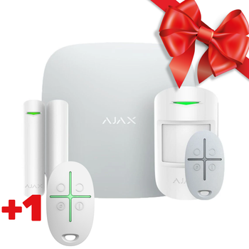 Комплект охранной сигнализации Ajax StarterKit 2 (White)