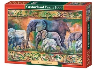 Пазл Castorland puzzle Парад слонов, 1000 эл. (C-102747)