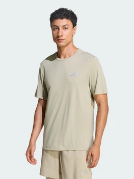 Футболка спортивна довга чоловіча Adidas Adi365 Running Essentials KB5962 S Коричнева (4068822629355)