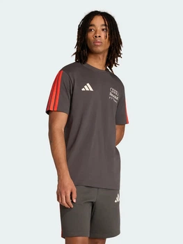 Футболка хлопковая длинная мужская Adidas Audi Formula One Team Dna KE6096 L Черная с принтом (4068819462637)