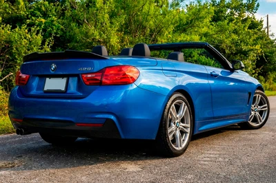 Спойлер PSM-Style для BMW 4 F33 2012–2020, черный глянец