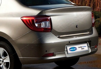 Кромка багажника з нержавіючої сталі для Dacia Logan II 2013-2018