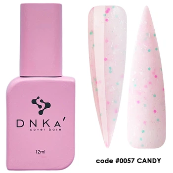 Камуфлююча база DNKa Cover Base №0057 Candy 12 мл