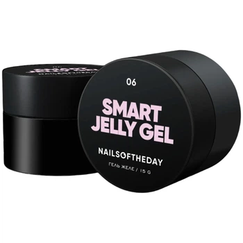 Будівельний гель-желе NAILSOFTHEDAY Smart Jelly Gel 06 Лілово-рожевий 15 г