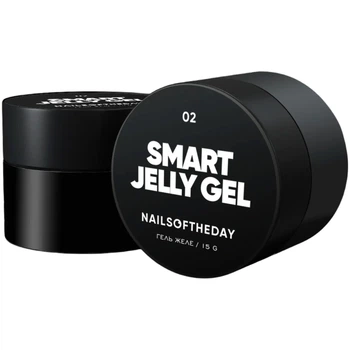 Будівельний гель-желе NAILSOFTHEDAY Smart Jelly Gel 02 Білий 15 г