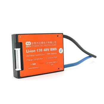 BMS плата DaLy Li-ion 48V 13S 60A симетрія