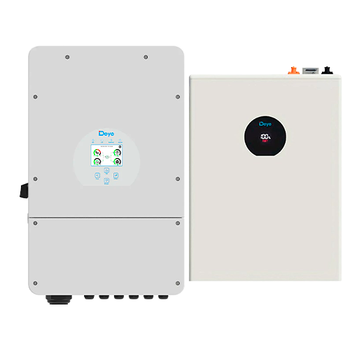 Комплект автономного энергоснабжения Deye SUN-10K-SG02LP1-EU-AM3 10kW + Deye SE-F5 Pro-C 5.12kWh White