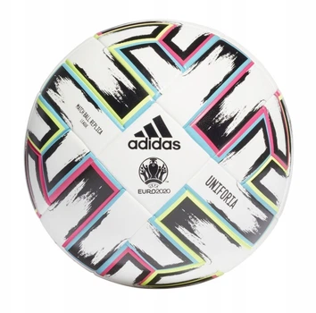 Мяч футбольный Adidas Uniforia Euro 2020 League FH7339 №4 Белый