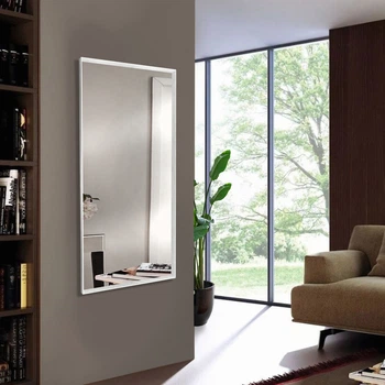 Зеркало Art-com в пластиковой раме Tehas 1200х600 мм Белый (Tehas white 1200х600)