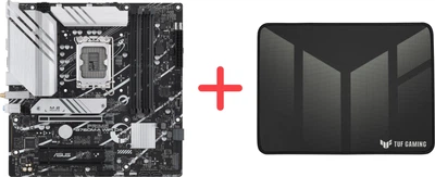 Материнська плата Asus PRIME B760M-A WIFI (s1700, Intel B760, PCI-Ex16)+ Ігрова поверхня Asus TUF Gaming P1 Speed у подарунок!