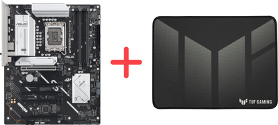Материнська плата ASUS PRIME B860-PLUS WIFI (s1851, Intel B860, PCI-Ex16)+ Ігрова поверхня Asus TUF Gaming P1 Speed у подарунок!