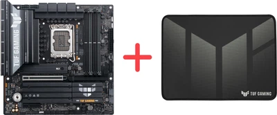 Материнська плата ASUS TUF Gaming B860M-PLUS (s1851, Intel B860, PCI-Ex16)+ Ігрова поверхня Asus TUF Gaming P1 Speed у подарунок!