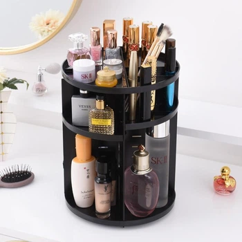 Органайзер для косметики 360 ° Rotation Cosmetic Organizer Black