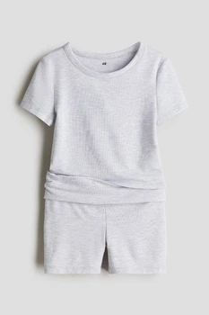 Шорти H&M 1253054 164см сірий меланж