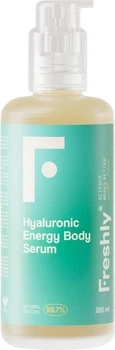 Serum do ciała Freshly Cosmetics Hyaluronic Energy naturalne 200 ml (8436616950255)