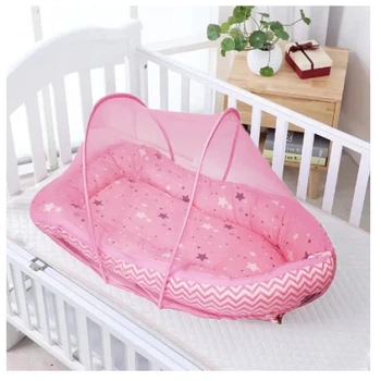 Детская кроватка с москитной сеткой Portable Baby Bed
