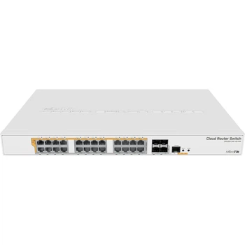 Коммутатор Mikrotik CRS328-24P-4S+RM [91598]