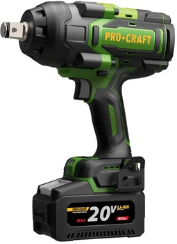 Акумуляторний гайковерт ProCraft PWA90 з 1 АКБ та ЗП + Кейс (030090)