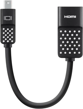 Адаптер Belkin Mini Display Port to HDMI 0.12 м Black (F2CD024bt)