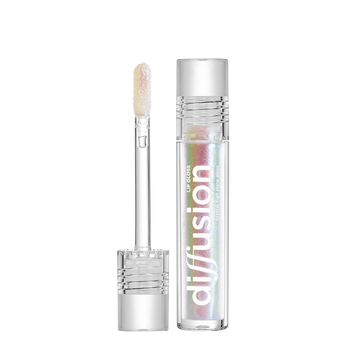 Блиск для губ Parisa Cosmetics Diffusion з голографічним ефектом DFG-03, 02 Зелений