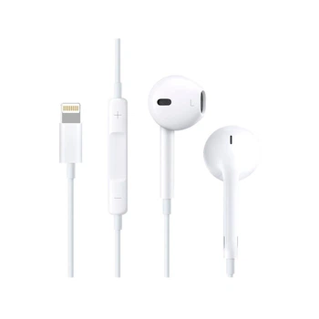 Навушники Hoco L7 Plus Lightning протиударні для iPhone білі