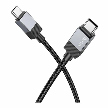 Зарядний кабель Hoco X110 Type-C to Type-C 60W Black