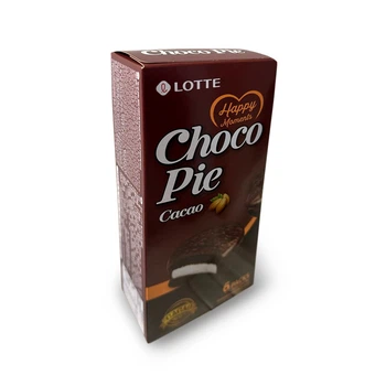 Шоколадный десерт Chocopie вкус какао 168 г