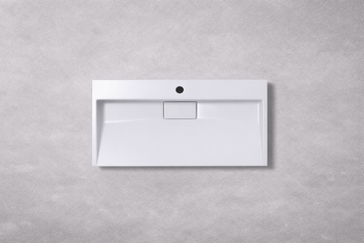 Умывальник VBI Este подвесной с отверстием под смеситель 80x46 см white VBI-019913