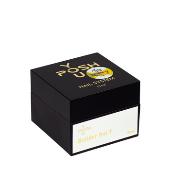 Гель для нарощування нтігтів однофазний YouPosh ТМ UV Gel/LED 15мл № 07 Milk Молочний