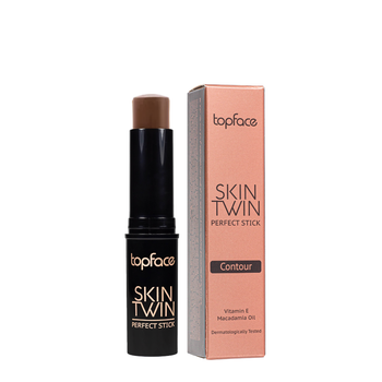 Контуринг-стик для обличчя TopFace Skin Twin Perfect Stick Contour РТ562, 04 Diana Світло-коричневий
