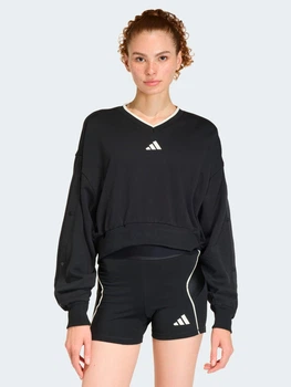 Свитшот женский Adidas W Sta Seas Cre KC4980 M Black (4068822844734)