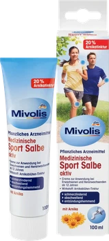 Спортивный крем с арникой Mivolis Sport Salbe Aktiv,100 мл