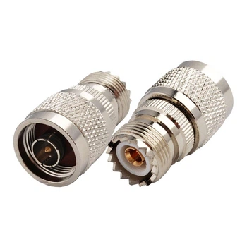 Перехідник (конектор) антенний UHF female (SO-239) – N male (N-type male) для радіозв’язку та антен