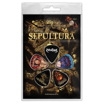 Подарунковий набір медіаторів SEPULTURA - DISCOGRAPHY (mol-073)