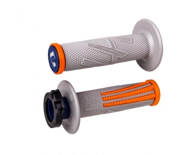 Мото грипсы ODI EMIG PRO MX V2 Lock-On Grip Gray/Orange