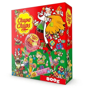 Адвент-календар Chupa Chups XXL Advent Calendar з фірмовими солодощами 800г