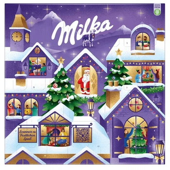 Адвент Календарь Milka Advent Magic с шоколадными конфетами 238г