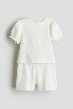 Шорти H&M 1304974 122-128см білий