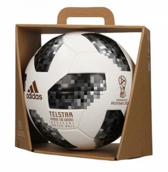 М'яч футбольний Adidas Telstar 18 World Cup OMB CE8083 №5 Чорно