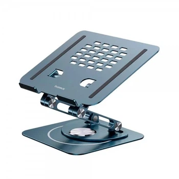 Підставка для ноутбука Baseus UltraStable Pro Series Rotatable and Foldable Laptop Stand (Three-Fold Version) Space Grey (B10059900811-01) (15267)