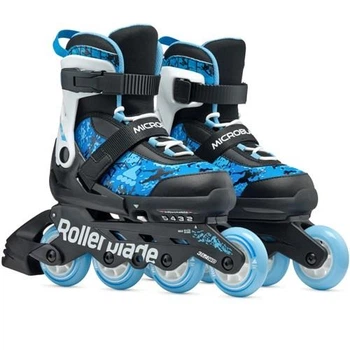 Детские ролики Rollerblade Microblade SL Black Sky Blue 36.5-40.5