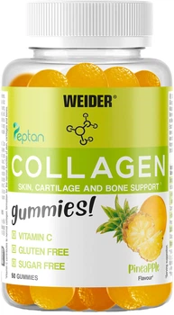 Колаген для суглобів та шкіри Weider Collagen Gummies 50 желейок Ананас (8414192314753)