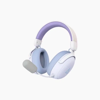 Игровые наушники Ajazz AHM08 MAX Black Беспроводная Игровая Гарнітура, Радиоканал/Bluetooth/Провод