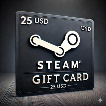 Подарункова карта Steam на 25 доларів США тільки для USD