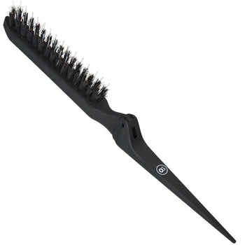 Щетка для начеса Olivia Garden EXPERT STYLE UP Boar&Nylon Bristles Matt Black