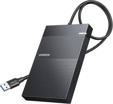 Зовнішній корпус Ugreen кишеня для жорсткого диска 2.5" SATA to USB 3.0 7 mm 9.5 mm 0.3 м Black (CM471)