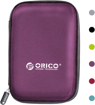 Кейс для жорсткого диска ORICO для HDD захисний чохол для зовнішнього жорсткого диска 2.5 Purple (PHD-25-PU