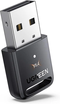 USB Bluetooth-адаптер Ugreen Bluetooth 5.4 передатчик для компьютера ноутбука Black (CM748)